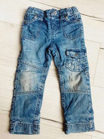 Vêtement garçon pantalon jean bleu Vert Baudet 3 ans