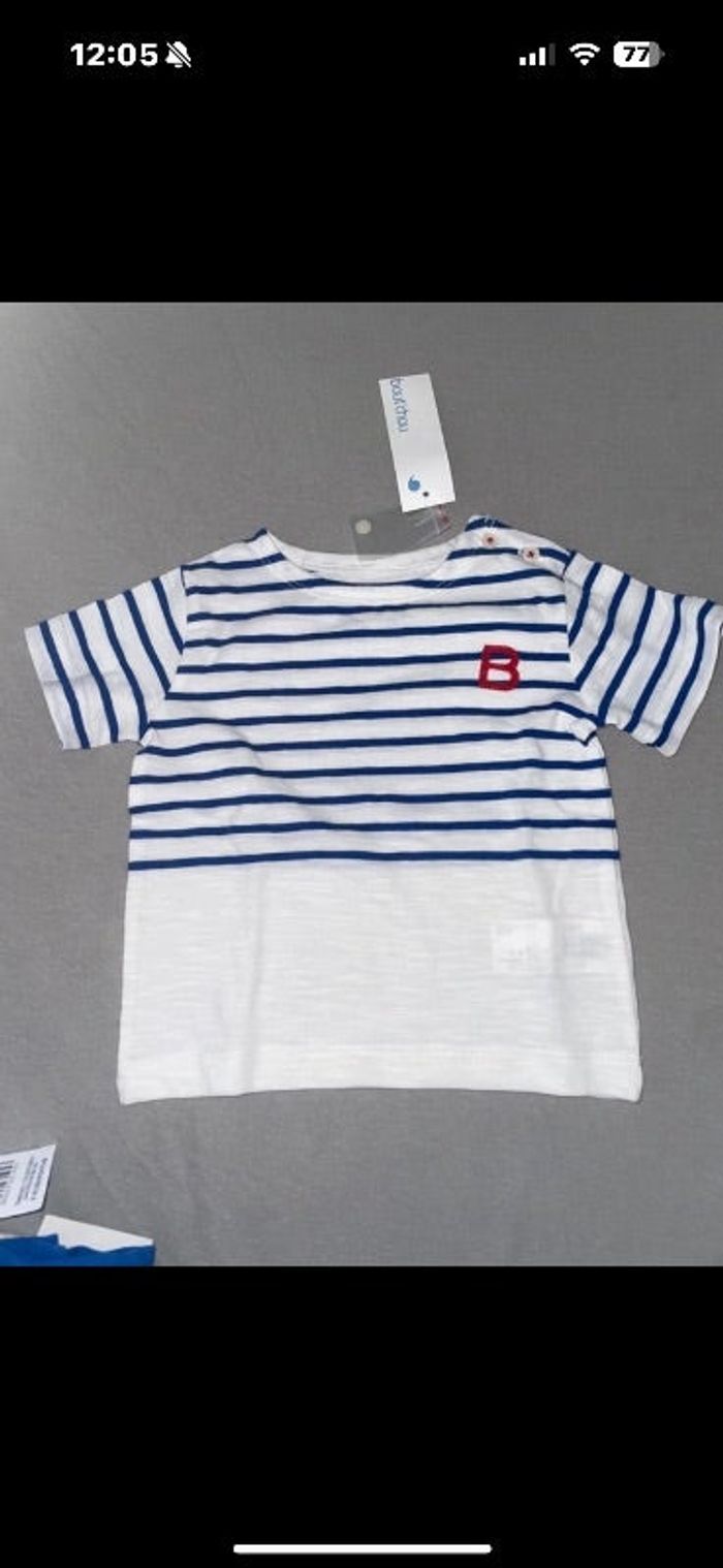 Tee-shirt neuf marin