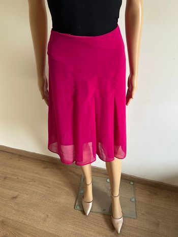 Jupe fuchsia mi longue Naf Naf taille 42 jamais portée