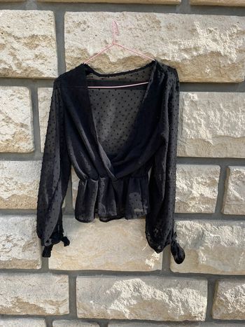 Haut noir petit poids S