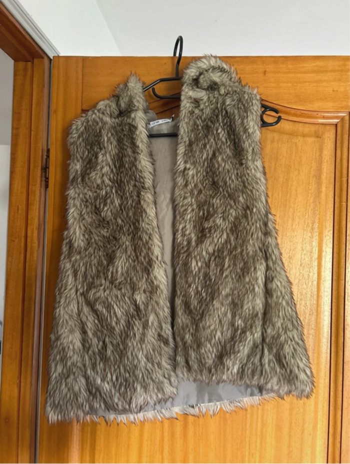 Gilet sans manche fourrure - photo numéro 2