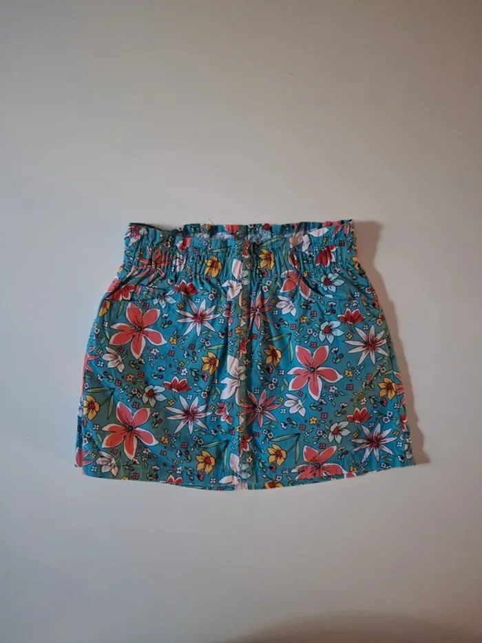 Jupe a fleurs