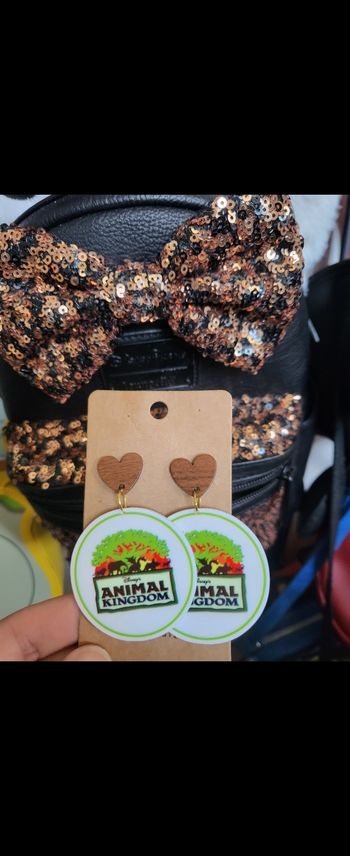 Boucles d'oreilles Animal Kingdom walt disney world