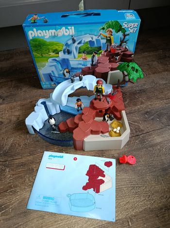 Enclos des manchots playmobil 4013