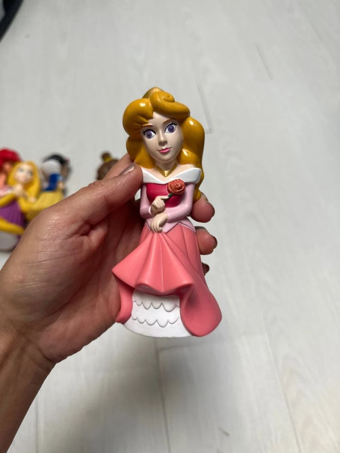 Lot de six figurines, princesse Disney - photo numéro 8