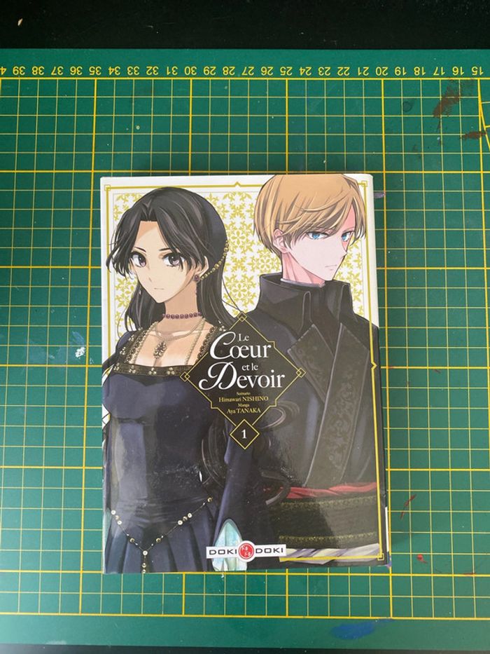 Lots de deux manga le cœur et le devoir tome 1 et 2 - photo numéro 2