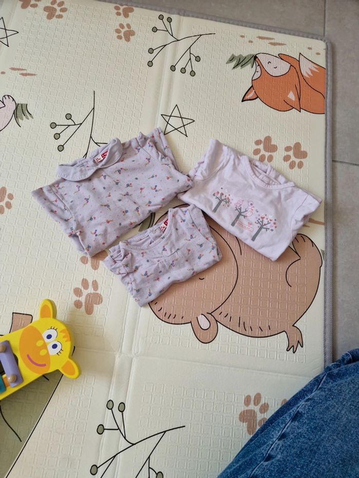 Lot 2 pyjamas +1 body assorti - photo numéro 2