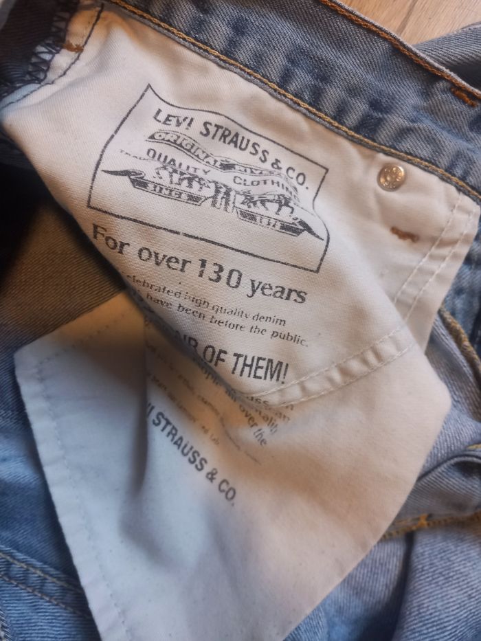 Jean Levi's 504 straight bleu clair - photo numéro 5