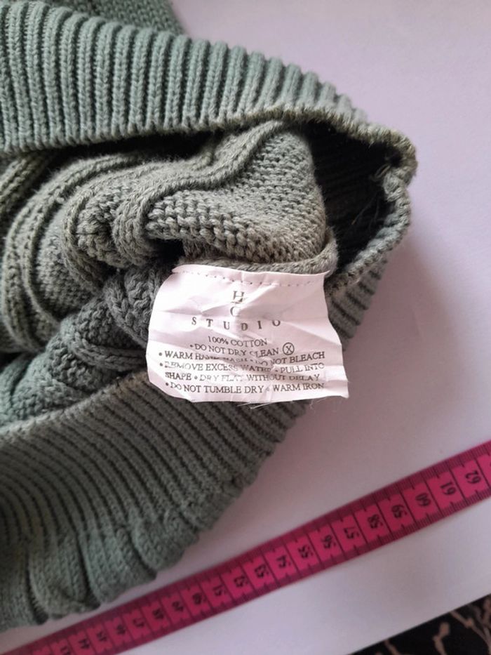 Pull coton  torsadé H C studio - photo numéro 4