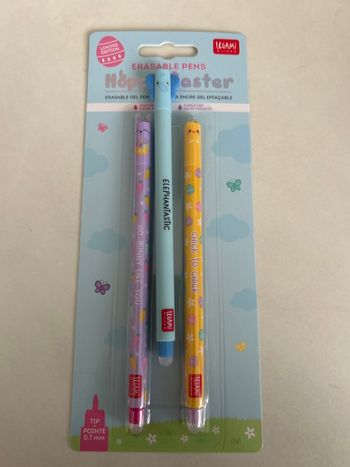 Legami lot stylos Pâques + stylo éléphant 