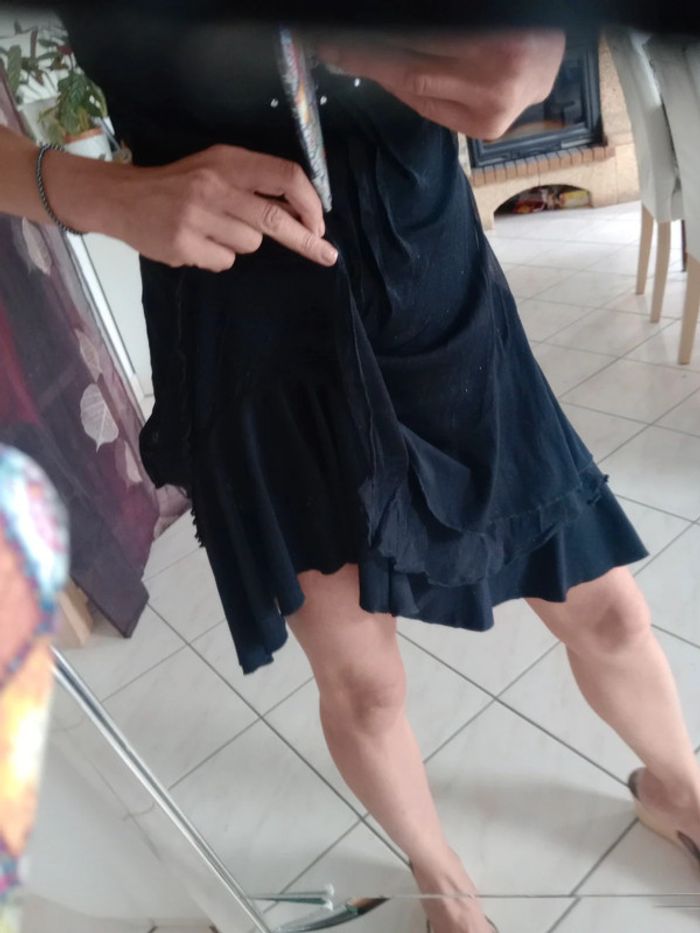 Robe 38 noire pailletée c85 - photo numéro 10