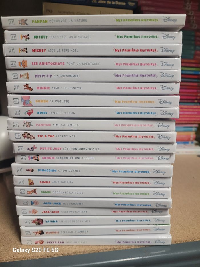 20 livres mes premieres histoires disney