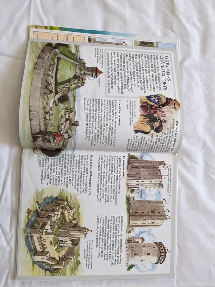 Livre château grande imagerie - photo numéro 4