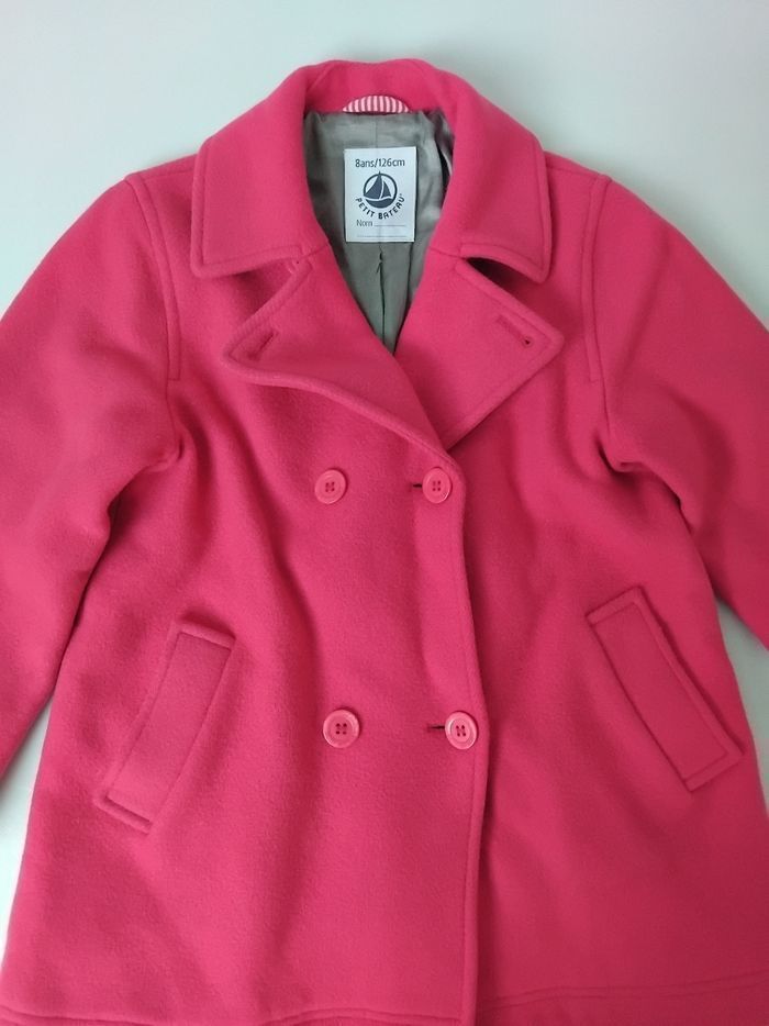 Manteau 8 ans Rose Fille Petit Bateau 🧥 - photo numéro 4