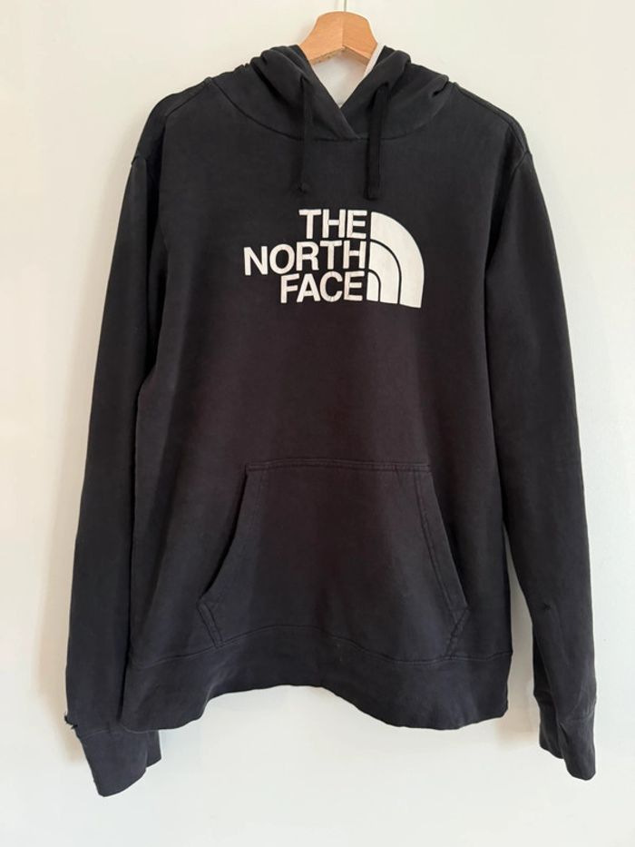 Pull / Sweat à capuche The North Face poche avant & cordon taille S couleur noir - photo numéro 2