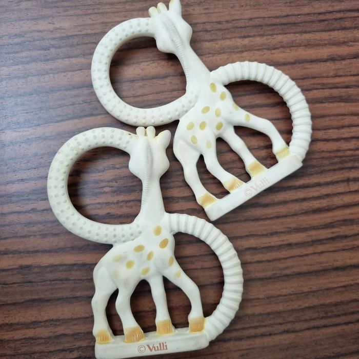 2 anneaux de dentition Sophie la girafe - photo numéro 2