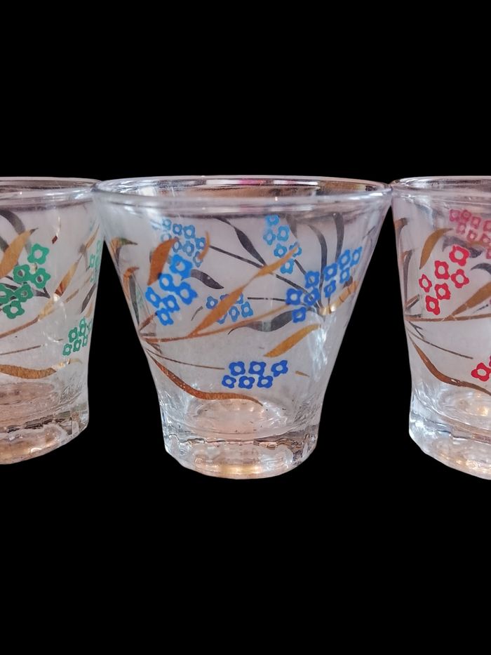 Verres à liqueur art déco - photo numéro 3