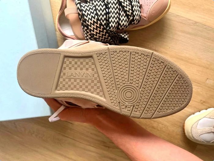 Lanvin Curb Mule Pale Pink 44 - photo numéro 4