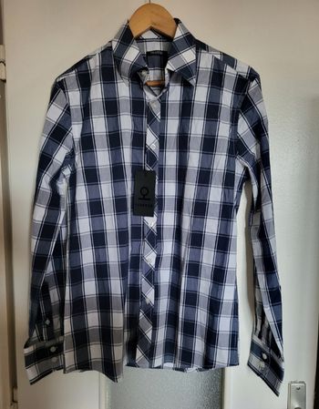 Chemise à carreaux homme
