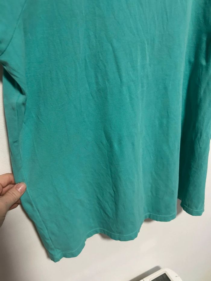 Jolie blouse vert/bleu manches courtes • Ralph Lauren • Taille XL - photo numéro 7