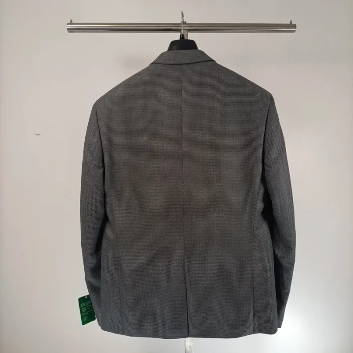 Veste grise - veste de costume grise quadrillée relief - A462 veste grise - photo numéro 2