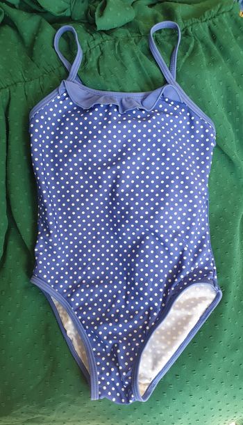 Maillot de bain à pois 5/6 ans