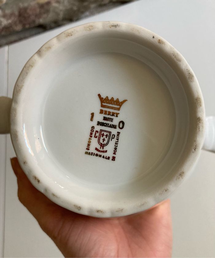 Sucrier en porcelaine - photo numéro 4