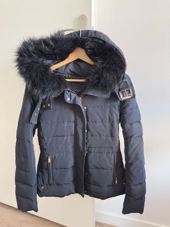 Zara doudouneà capuche fausse fourrure Taille XS