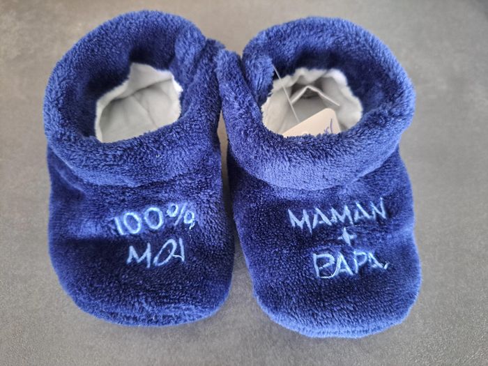 chausson papa mamaman 100% moi