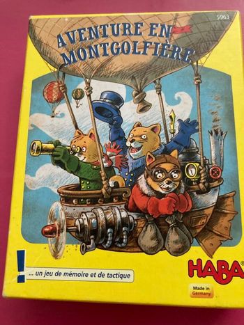Aventure en montgolfière haba