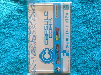 Plaque métal Dragon Ball Z – Ichiban Kuji – Lot E – Officielle Import Japon