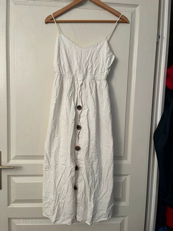Robe blanche bretelle marque Zara taille xs