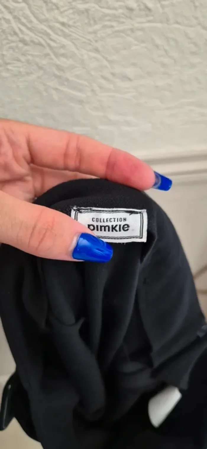 jupe noir a ceinture pimkie - photo numéro 7