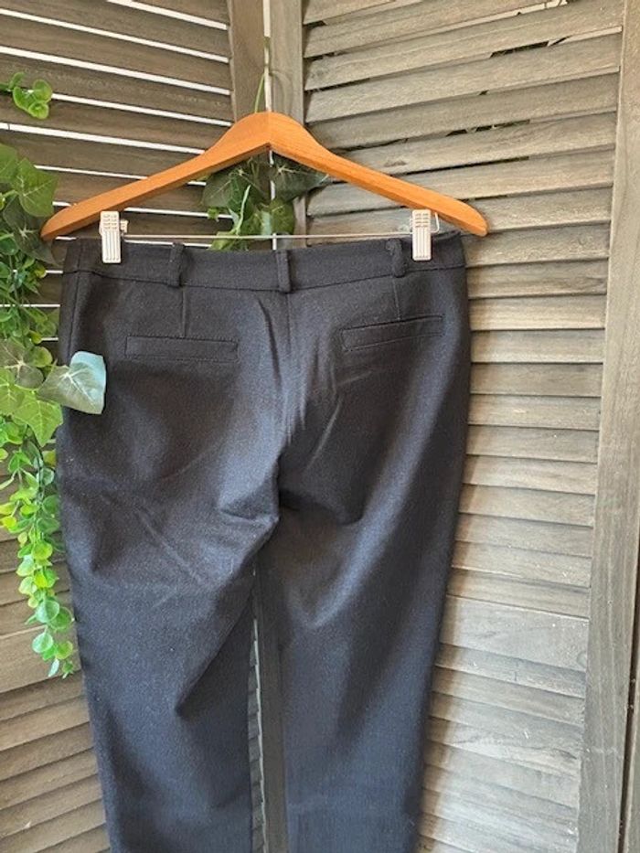 pantalon droit sans marque noir taille L - photo numéro 5