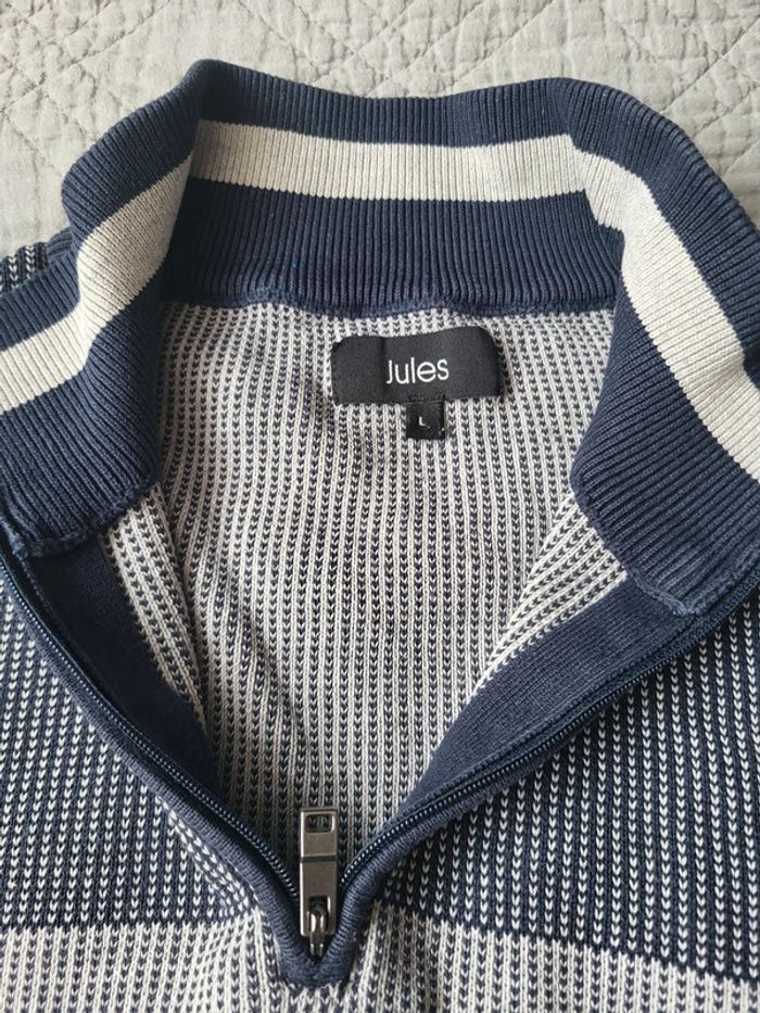 Pull bleu marine - photo numéro 2