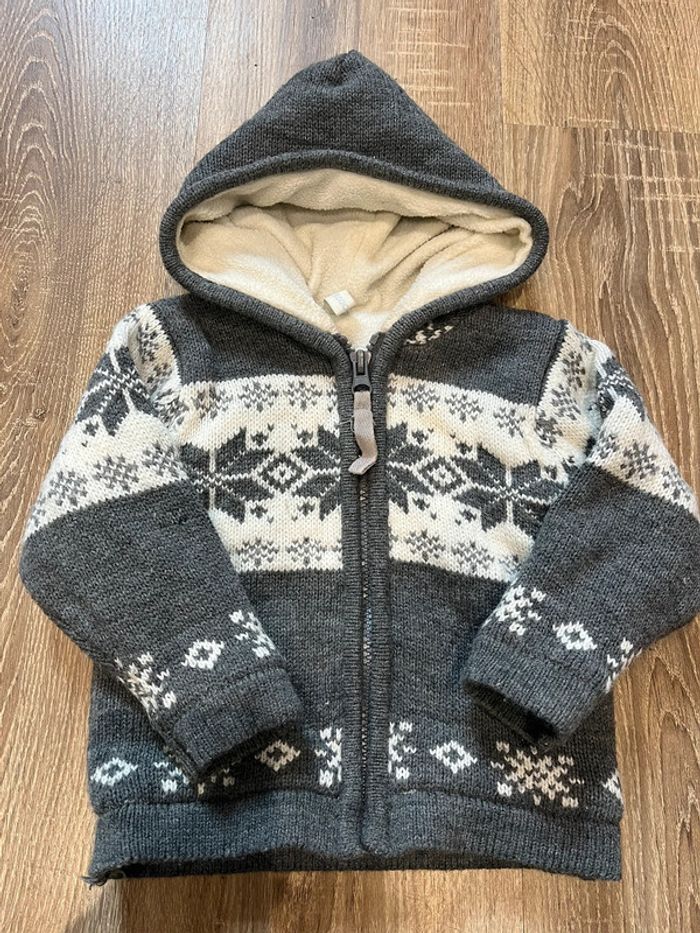 Gilet chaud 6 mois