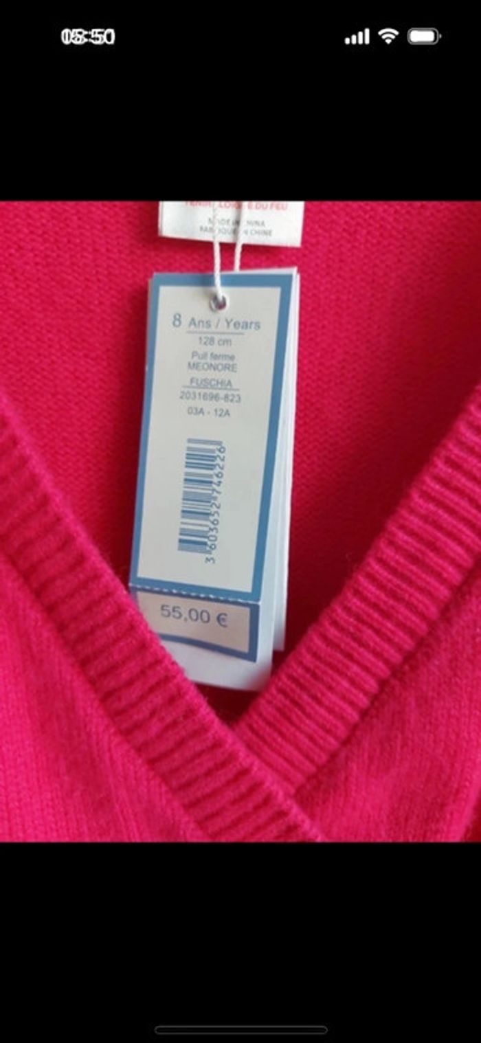 Pull Jacadi taille 8 ans neuf - photo numéro 5