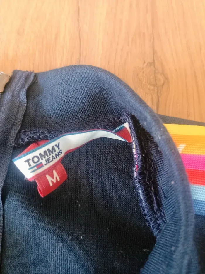 Robe Tommy Hilfiger bleu marine coupe sport - Taille M - photo numéro 6