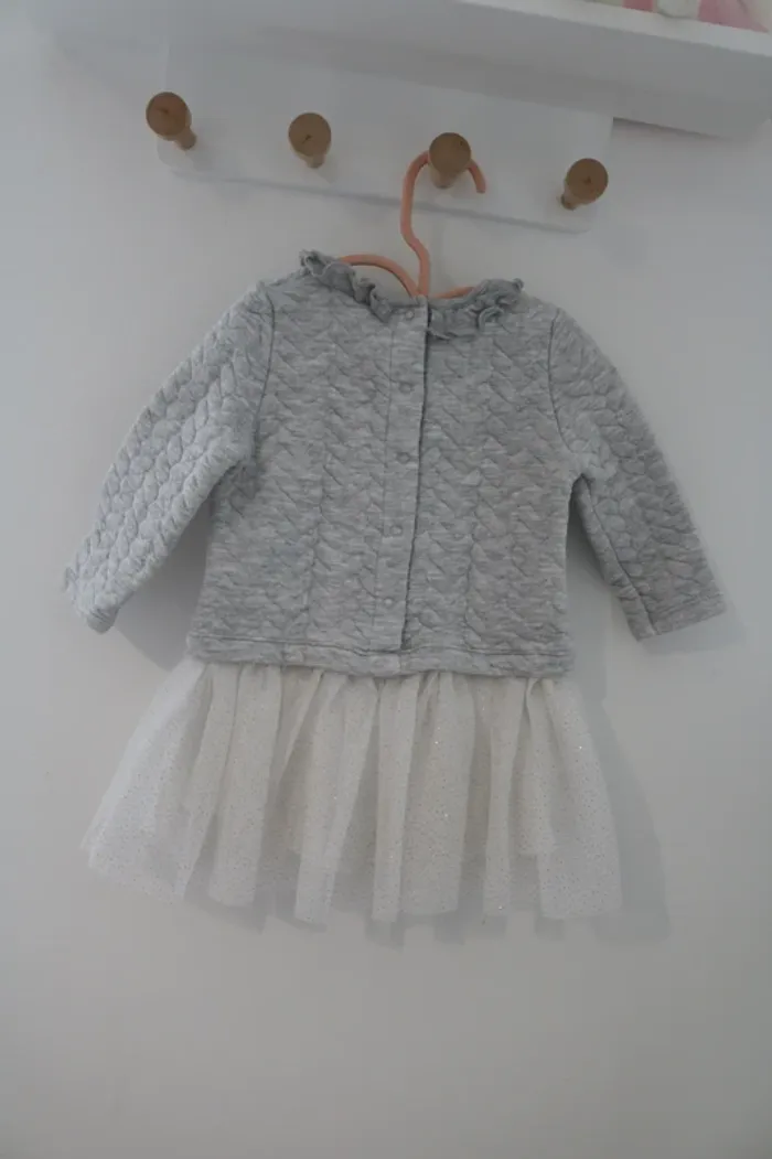 Robe automne/hiver Petit bateau 12 mois - photo numéro 7