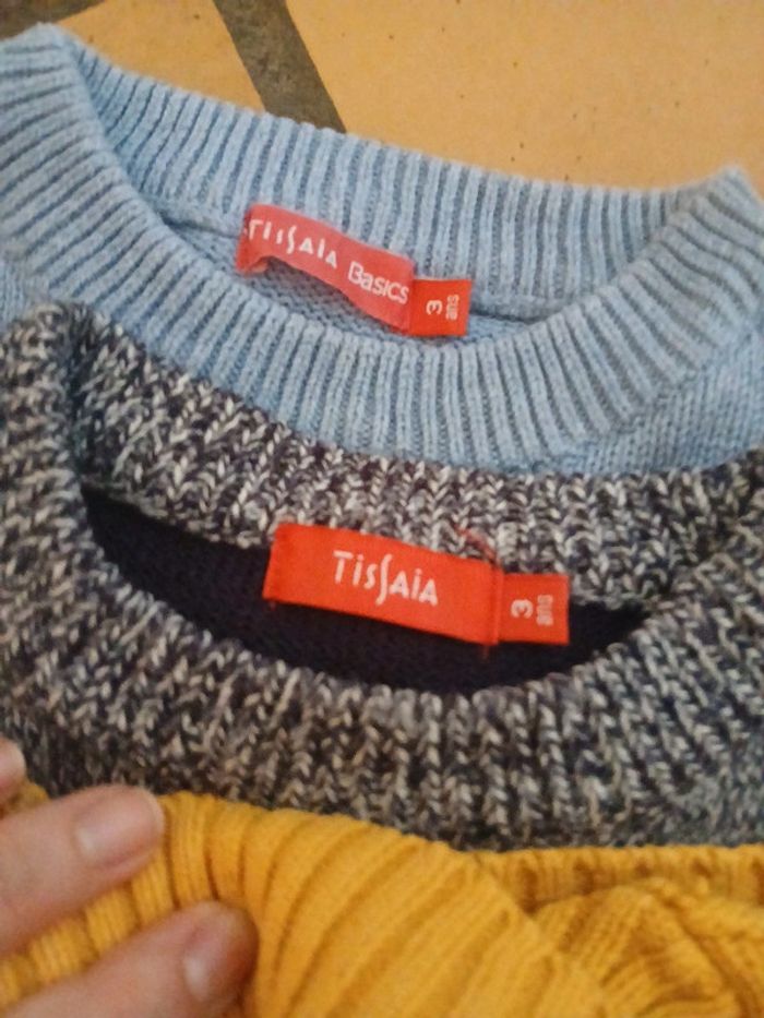Lot 5 pulls gilets veste garçon 3 ans 36 mois - photo numéro 2