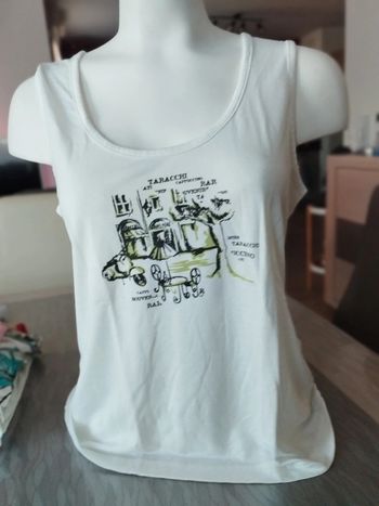 Débardeur femme taille M 42 ms mode tbe