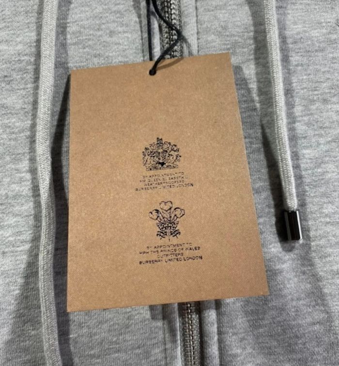 Zip burberry gris - photo numéro 7