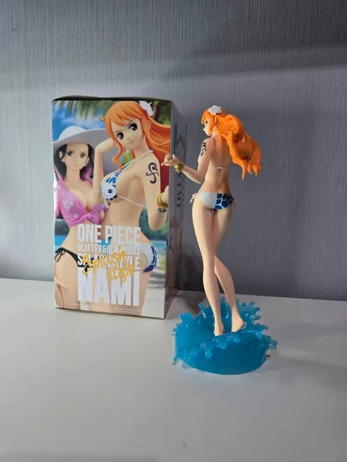 One Piece Glitter&Glamourq Splash Style Nami 23cm - photo numéro 4