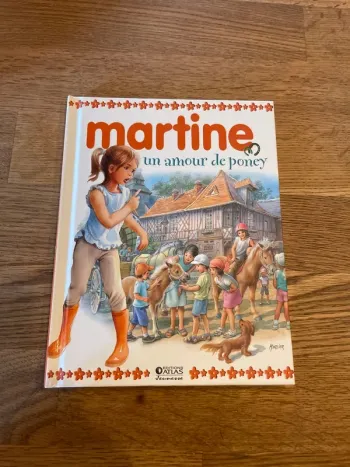 Livre Martine un amour de poney