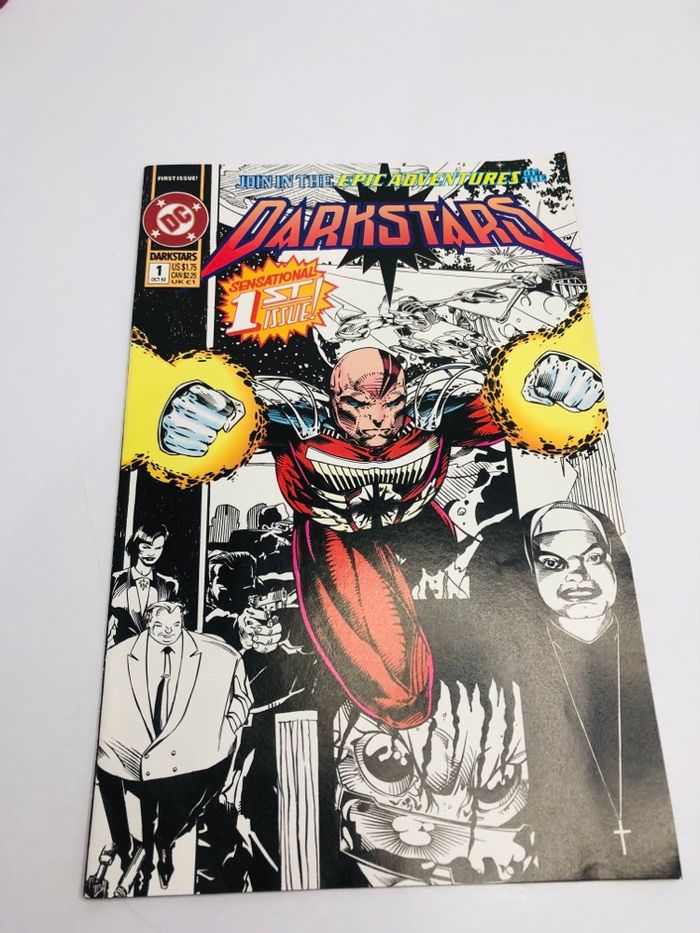 Darkstars premier numéro DC Comics en anglais