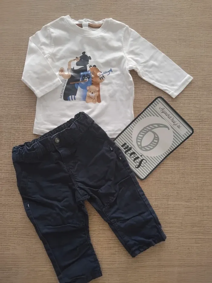 Ensemble 6 mois / 68 cm