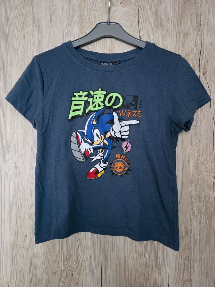 PYJAMA SHORT GARÇON SONIC  TAILLE 8ANS