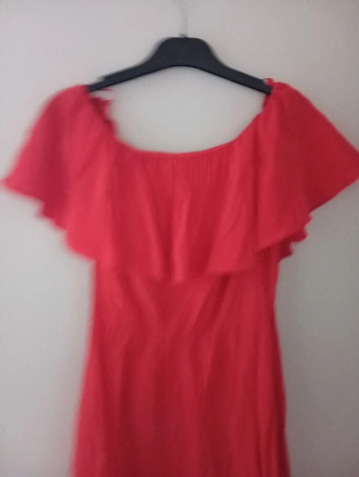Robe rouge mango taille S - photo numéro 2
