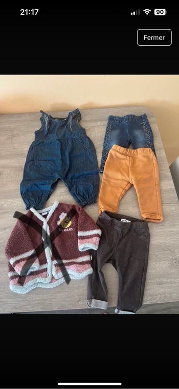 Lot bébé fille 6 mois