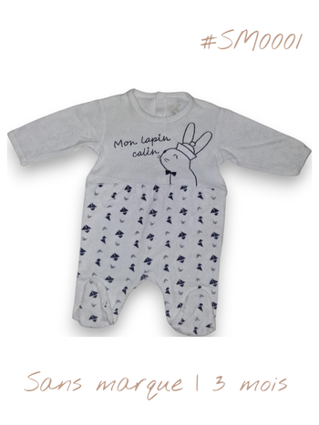 Pyjama Velours - SM0001